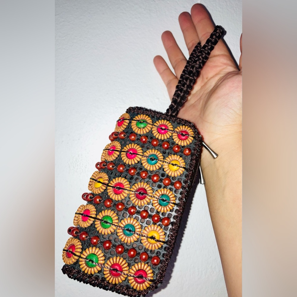 Vintage Granny Wristlet